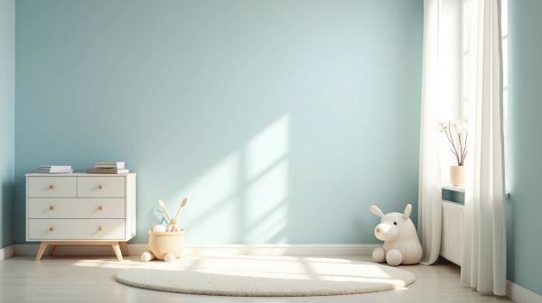 Choisissez un papier peint apaisant pour la chambre de bébé