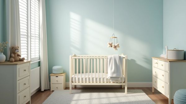 Choisissez un papier peint apaisant pour la chambre de bébé