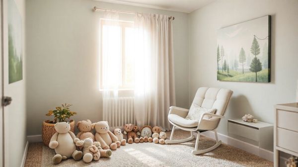 Top 5 papiers peints relaxants pour l'espace bébé